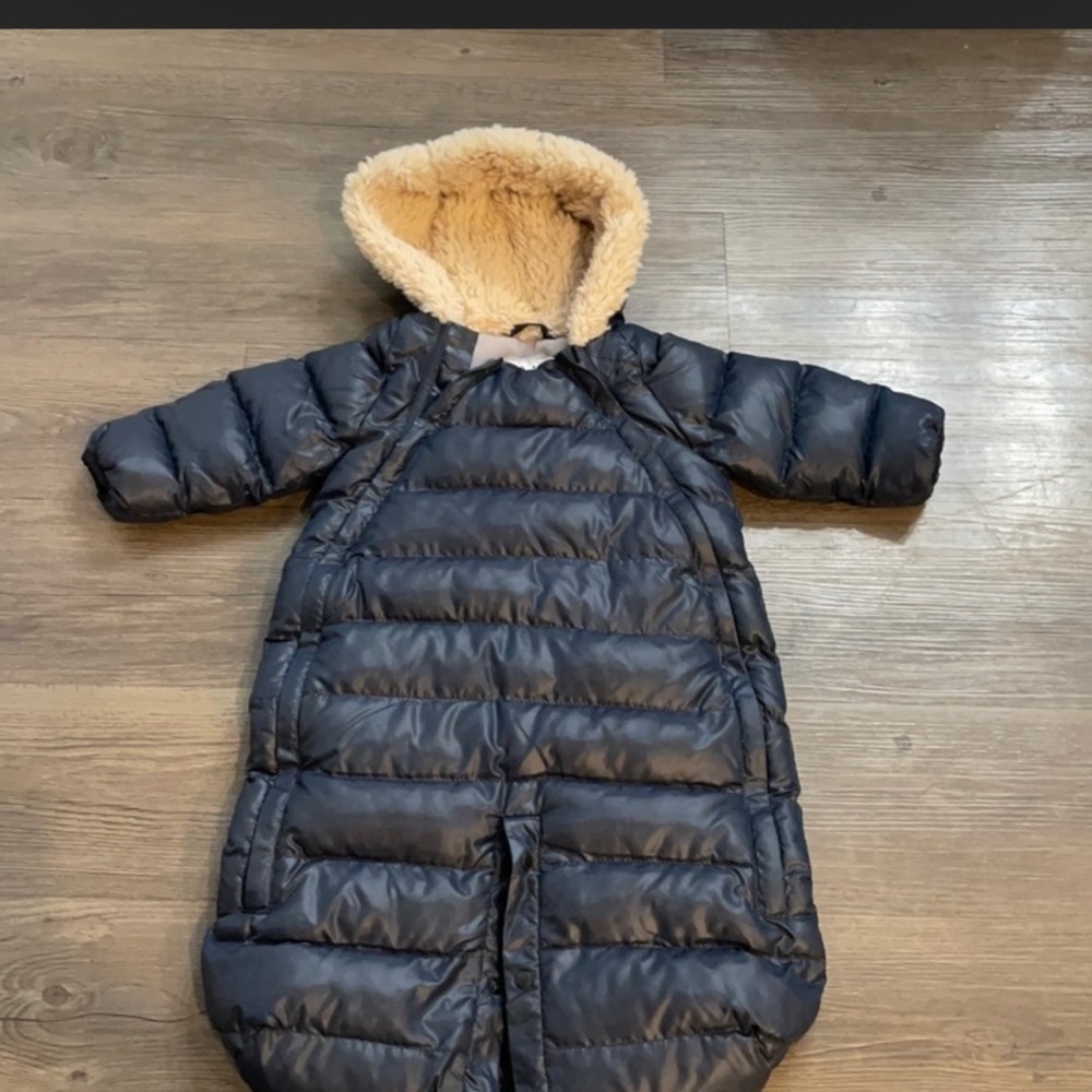 7 A.M Enfant Doufoune - winter bunting 6-12 months  NWOT